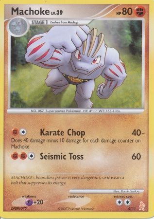 Machoke [Diamond & Pearl Trainer Kit] | Chromatic Games