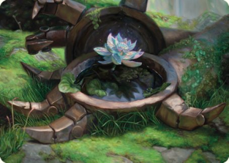 Timeless Lotus Art Card [Dominaria United Art Series] | Chromatic Games