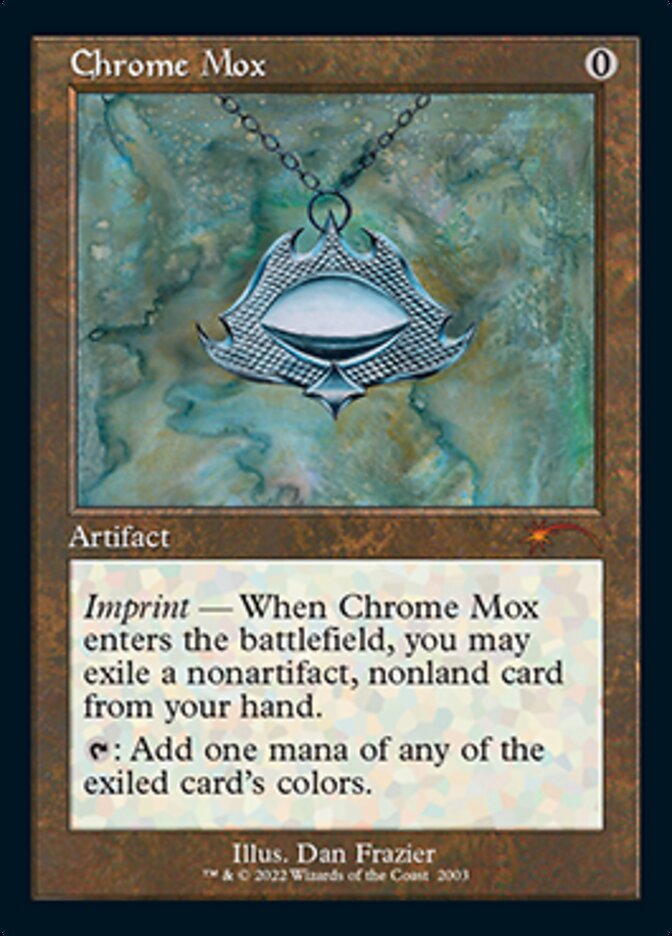 Chrome Mox (Retro) [Secret Lair 30th Anniversary Countdown Kit] | Chromatic Games