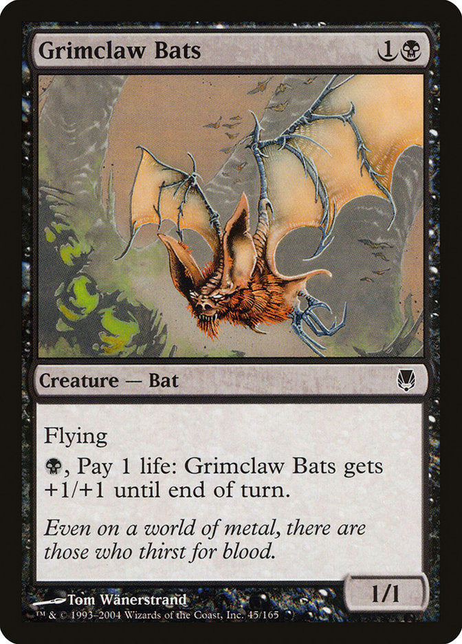 Grimclaw Bats [Darksteel] | Chromatic Games