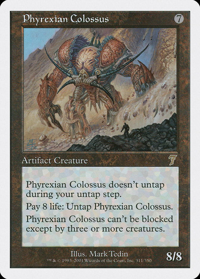 Phyrexian Colossus [Seventh Edition] | Chromatic Games