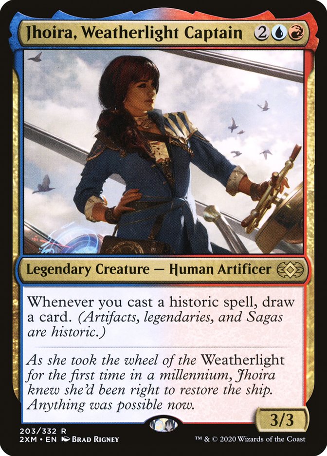 Jhoira, Weatherlight Captain [Double Masters] | Chromatic Games