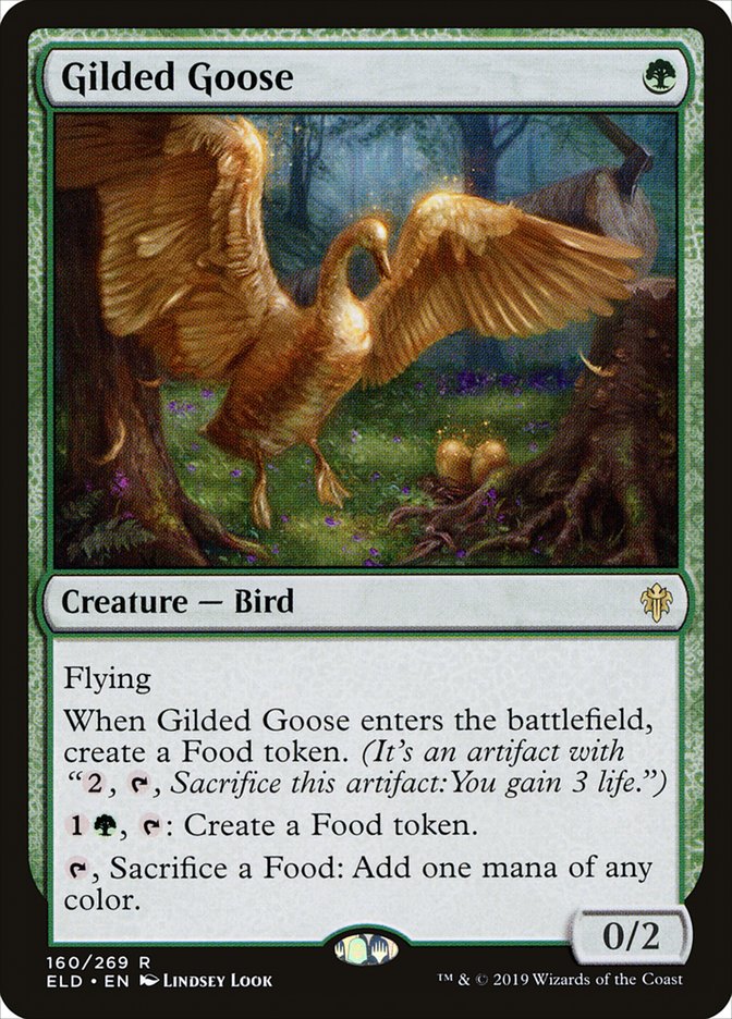 Gilded Goose [Throne of Eldraine] | Chromatic Games