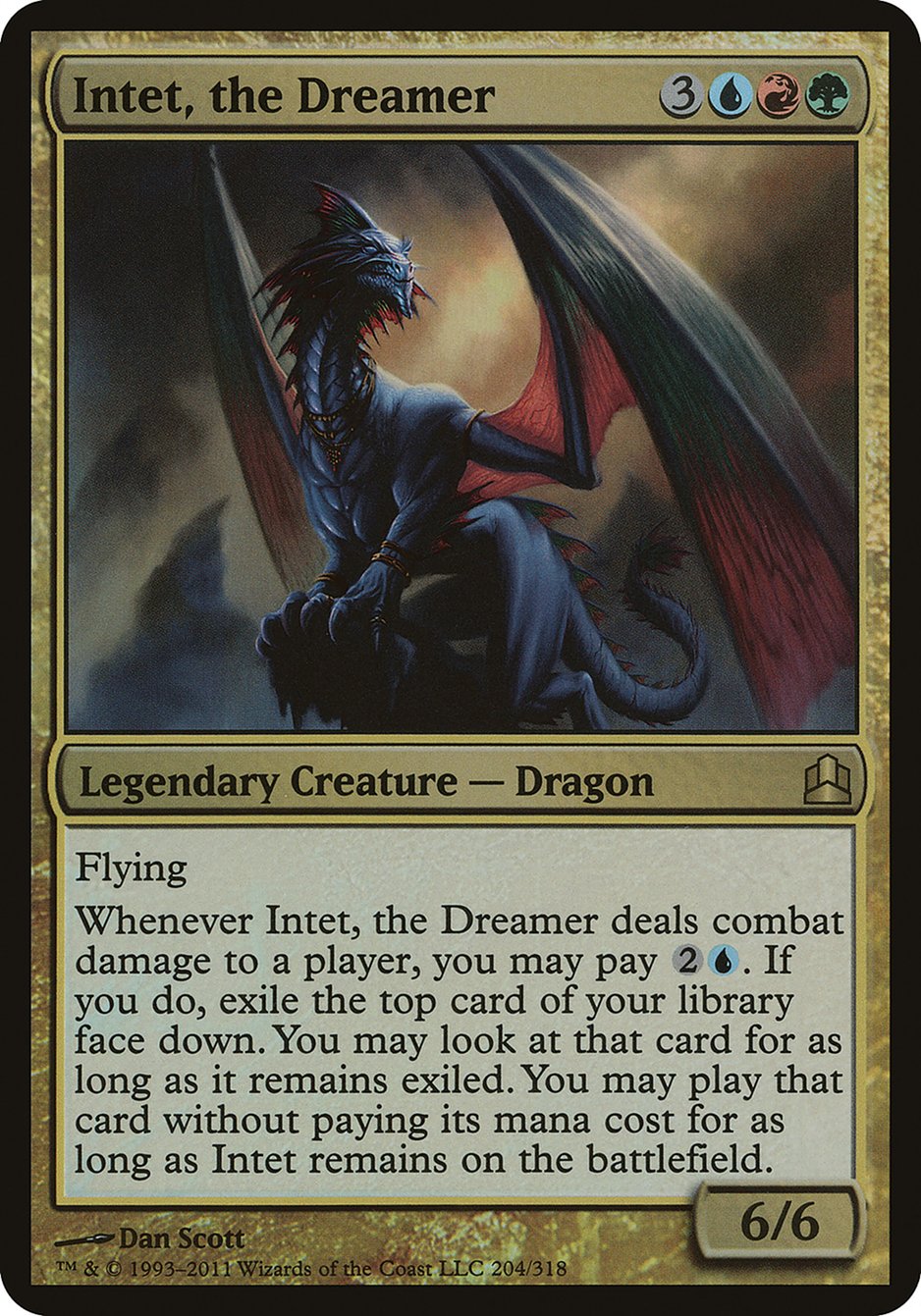 Intet, the Dreamer (Oversized) [Commander 2011 Oversized] | Chromatic Games