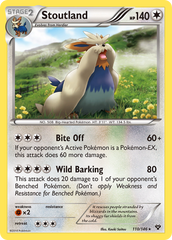 Stoutland (110/146) [XY: Base Set] | Chromatic Games