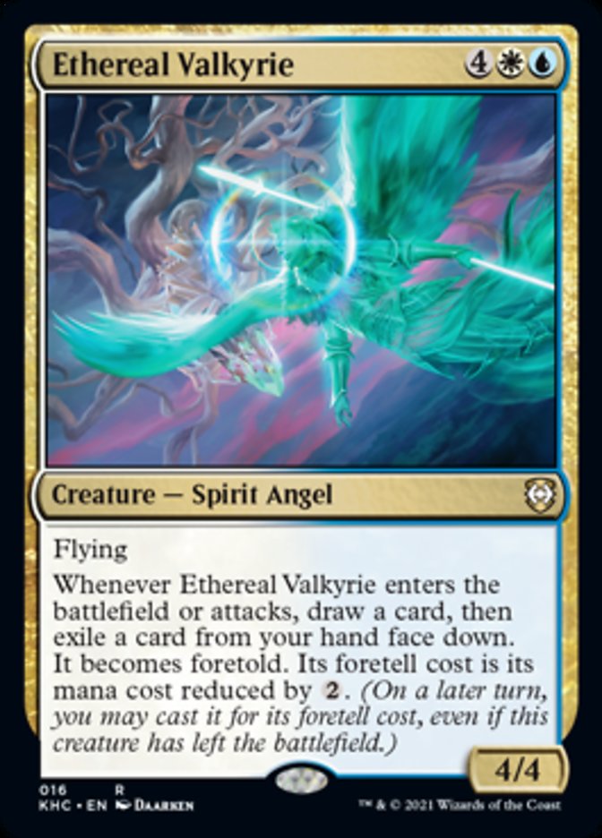 Ethereal Valkyrie [Kaldheim Commander] | Chromatic Games