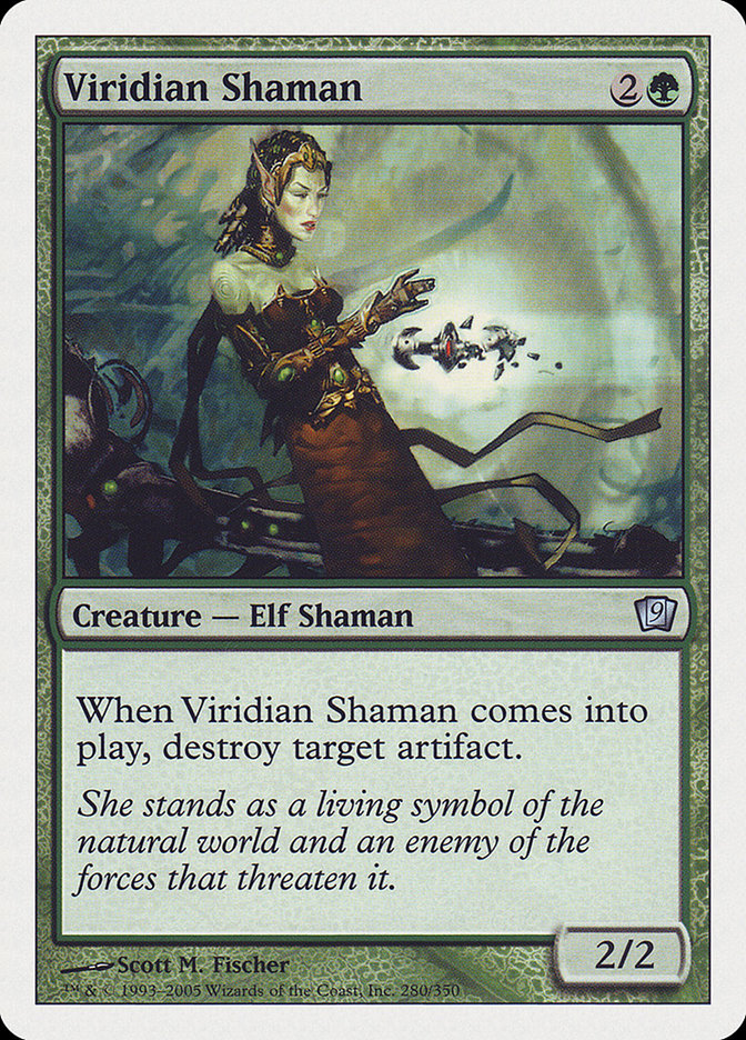 Viridian Shaman [Ninth Edition] | Chromatic Games