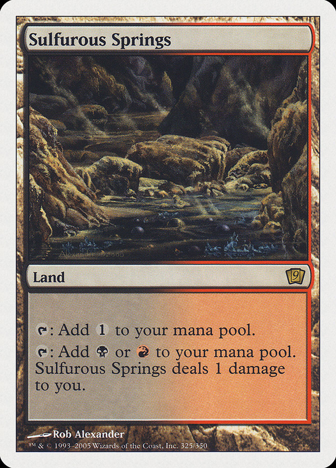 Sulfurous Springs [Ninth Edition] | Chromatic Games