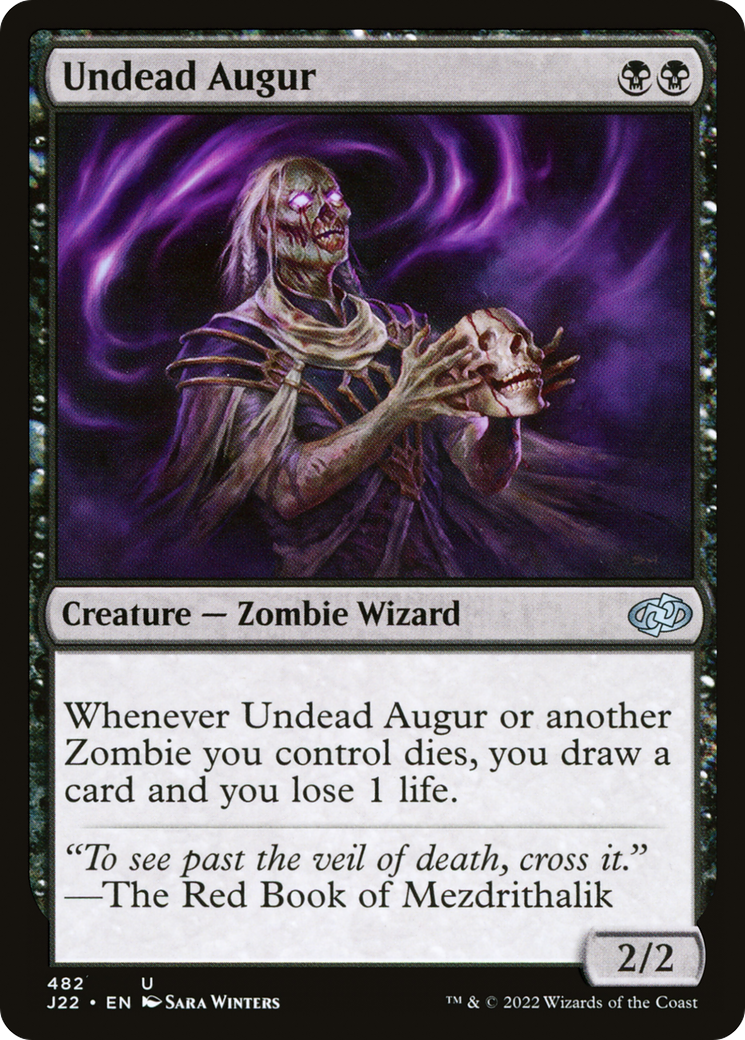 Undead Augur [Jumpstart 2022] | Chromatic Games