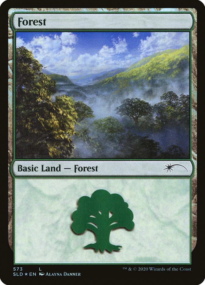 Forest (Lands) (573) [Secret Lair Drop Promos] | Chromatic Games