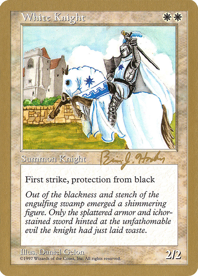 White Knight (Brian Hacker) [World Championship Decks 1998] | Chromatic Games