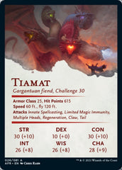 Tiamat Art Card [Dungeons & Dragons: Adventures in the Forgotten Realms Art Series] | Chromatic Games