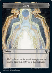 Copy // Construct (030) Double-Sided Token [Commander 2021 Tokens] | Chromatic Games