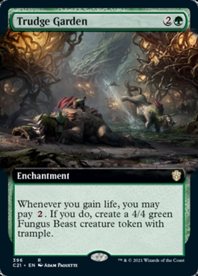 Trudge Garden (Extended Art) [Commander 2021] | Chromatic Games
