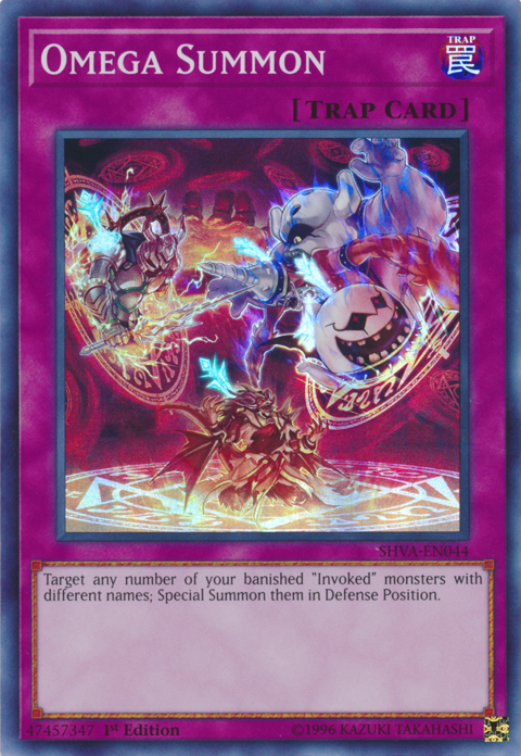 Omega Summon [SHVA-EN044] Super Rare | Chromatic Games