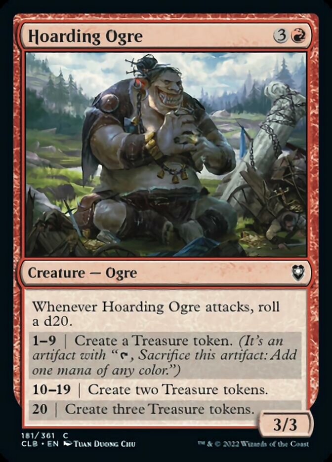 Hoarding Ogre [Commander Legends: Battle for Baldur's Gate] | Chromatic Games