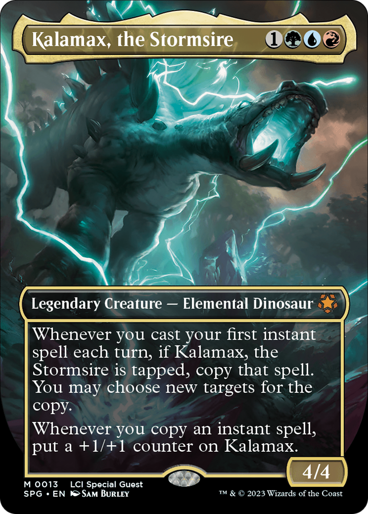 Kalamax, the Stormsire (Borderless) [The Lost Caverns of Ixalan Special Guests] | Chromatic Games