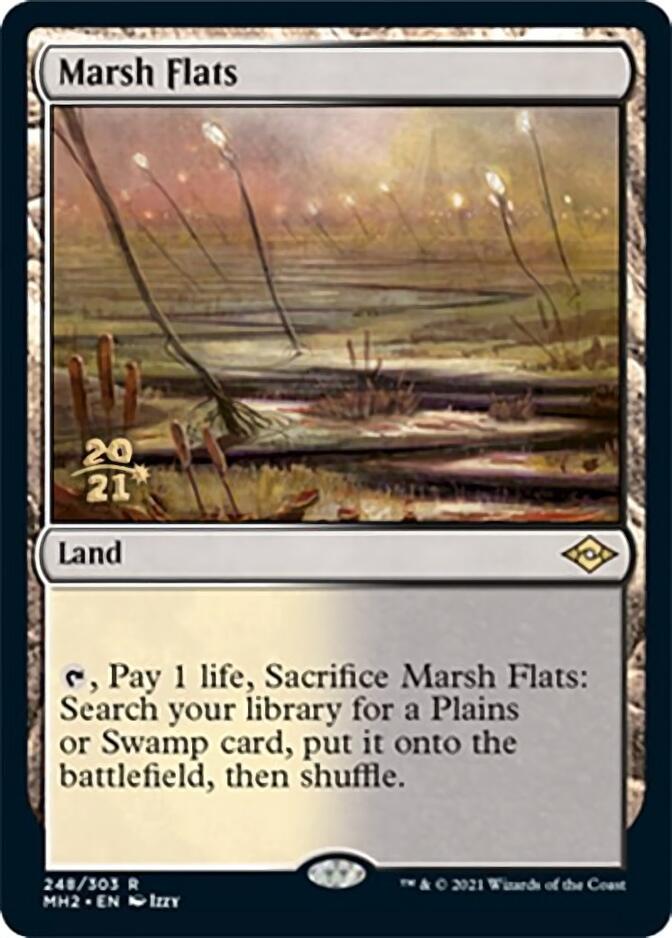 Marsh Flats [Modern Horizons 2 Prerelease Promos] | Chromatic Games