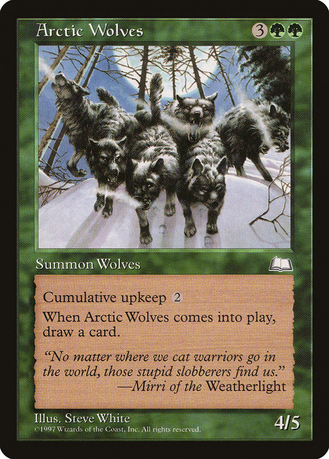 Arctic Wolves [Weatherlight] | Chromatic Games