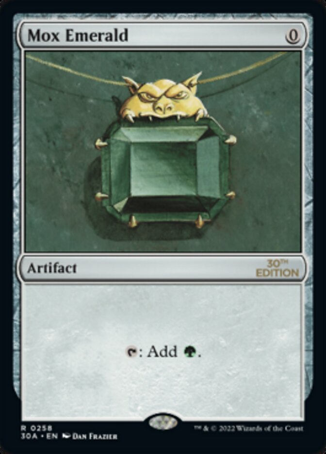 Mox Emerald [30th Anniversary Edition] | Chromatic Games