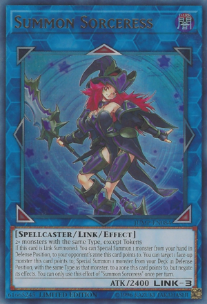 Summon Sorceress [JUMP-EN084] Ultra Rare | Chromatic Games