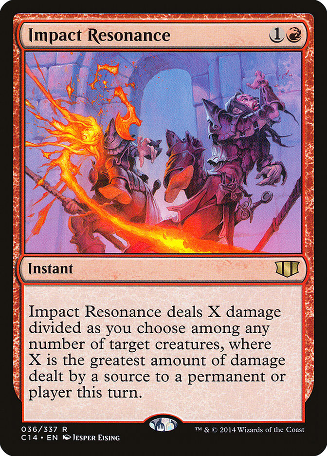 Impact Resonance [Commander 2014] | Chromatic Games