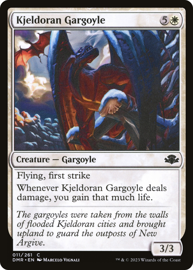 Kjeldoran Gargoyle [Dominaria Remastered] | Chromatic Games