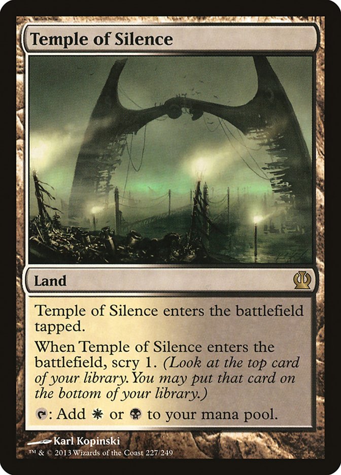 Temple of Silence [Theros] | Chromatic Games