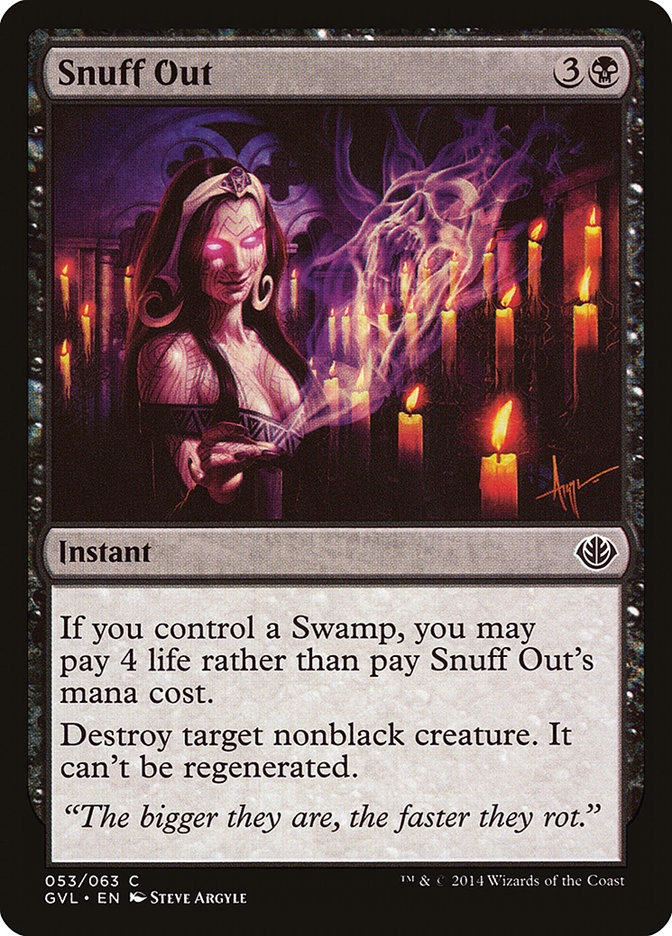 Snuff Out (Garruk vs. Liliana) [Duel Decks Anthology] | Chromatic Games