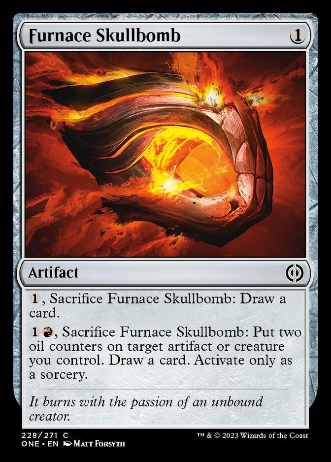 Furnace Skullbomb [Phyrexia: All Will Be One] | Chromatic Games