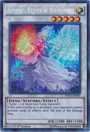 Armades, Keeper of Boundaries [MP14-EN095] Secret Rare | Chromatic Games