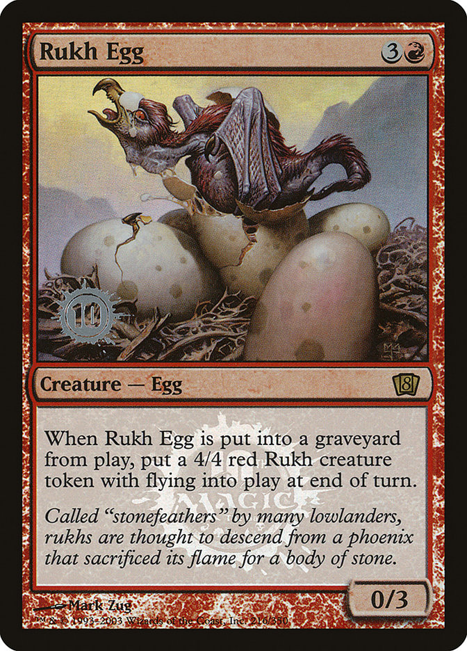 Rukh Egg [Eighth Edition Promos] | Chromatic Games