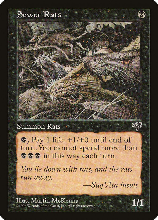 Sewer Rats [Mirage] | Chromatic Games