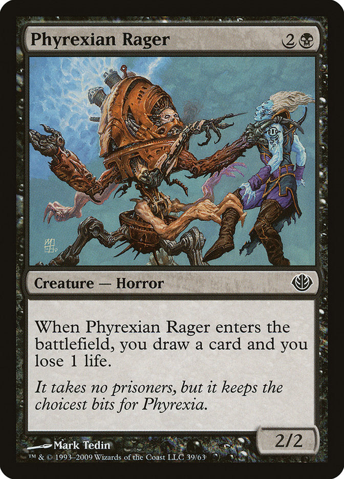 Phyrexian Rager [Duel Decks: Garruk vs. Liliana] | Chromatic Games