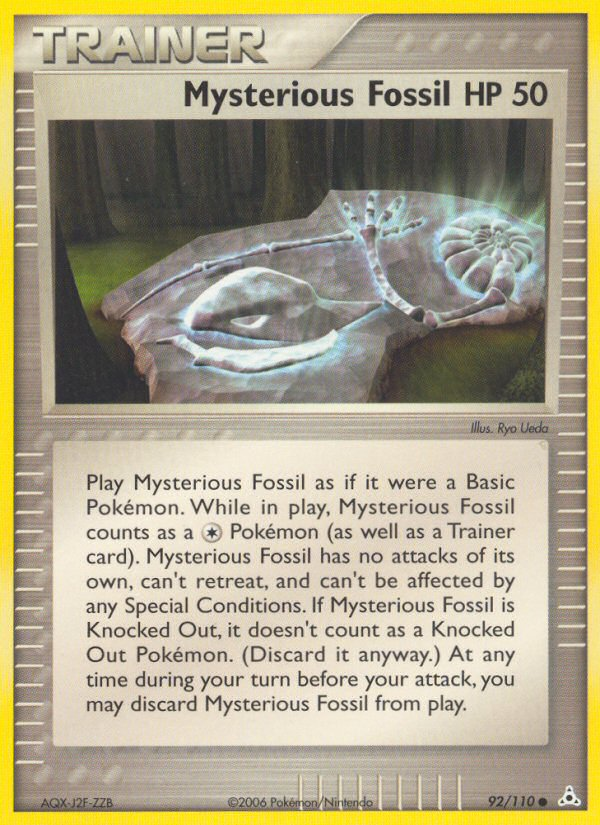 Mysterious Fossil [Holon Phantoms] | Chromatic Games