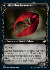 Voldaren Bloodcaster // Bloodbat Summoner (Showcase Fang Frame) [Innistrad: Crimson Vow] | Chromatic Games