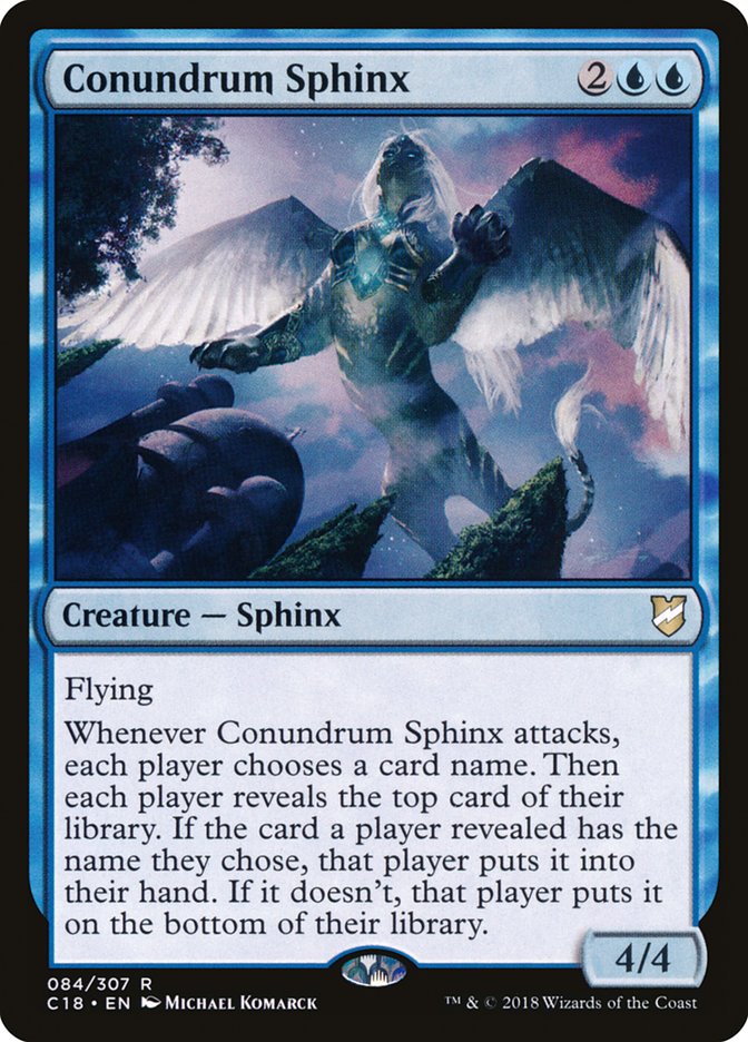 Conundrum Sphinx [Commander 2018] | Chromatic Games