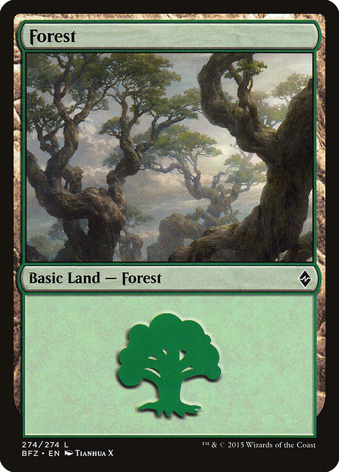 Forest [Battle for Zendikar] | Chromatic Games