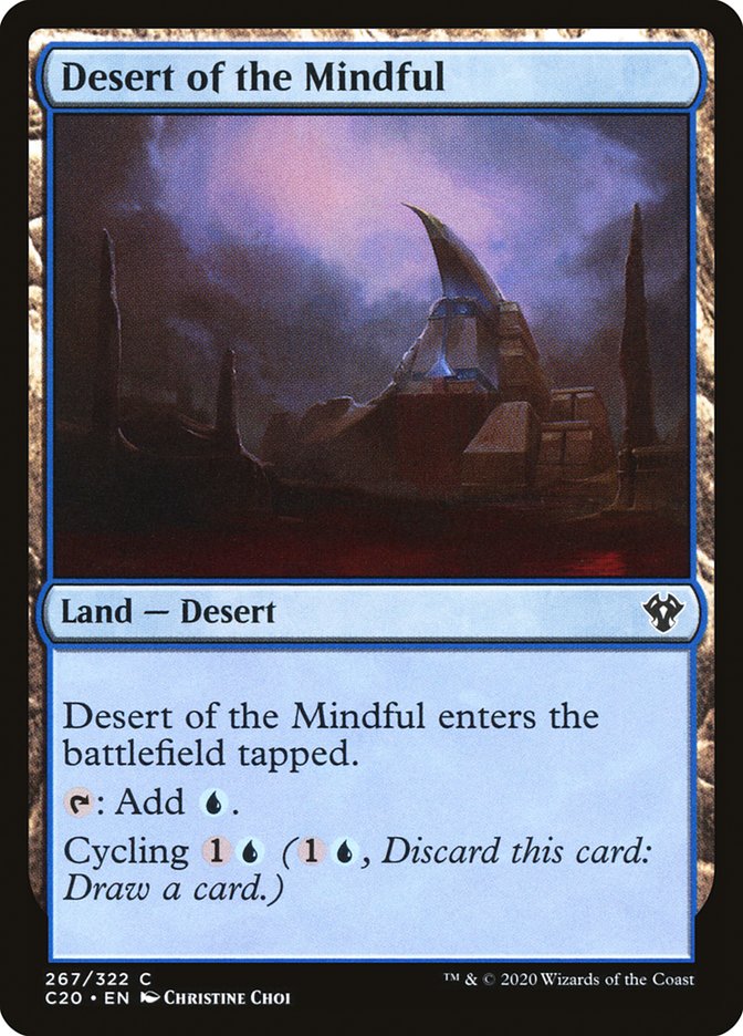 Desert of the Mindful [Commander 2020] | Chromatic Games