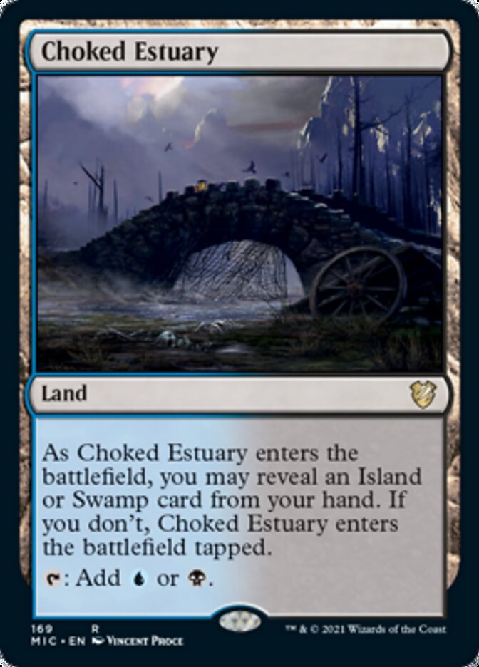 Choked Estuary [Innistrad: Midnight Hunt Commander] | Chromatic Games