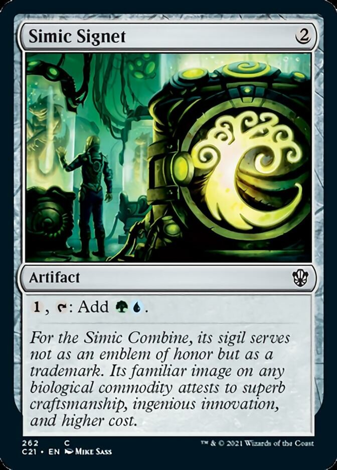 Simic Signet [Commander 2021] | Chromatic Games