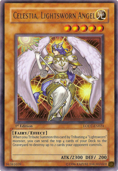 Celestia, Lightsworn Angel [LODT-EN024] Ultra Rare | Chromatic Games