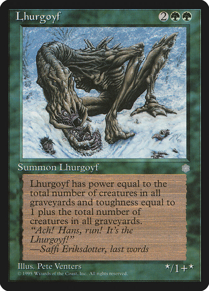 Lhurgoyf [Ice Age] | Chromatic Games