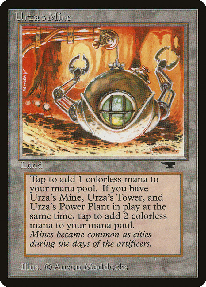 Urza's Mine (Orange Background) [Antiquities] | Chromatic Games