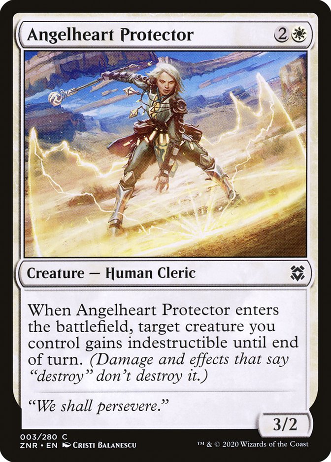 Angelheart Protector [Zendikar Rising] | Chromatic Games