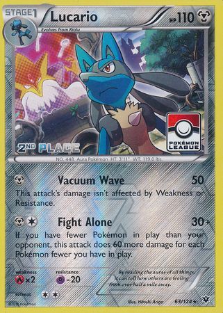 Lucario (League Promo 2nd Place) [League & Championship Cards] | Chromatic Games