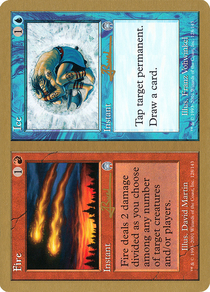 Fire // Ice (Antoine Ruel) [World Championship Decks 2001] | Chromatic Games