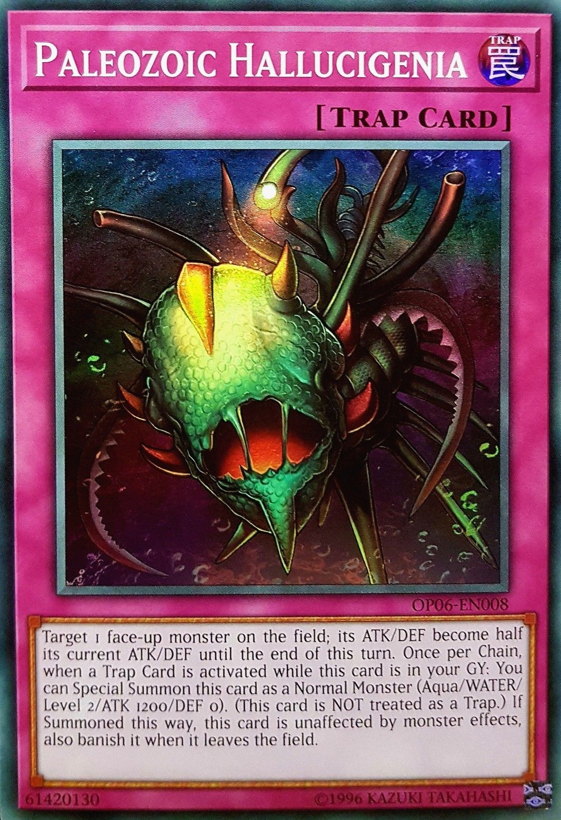Paleozoic Hallucigenia [OP06-EN008] Super Rare | Chromatic Games