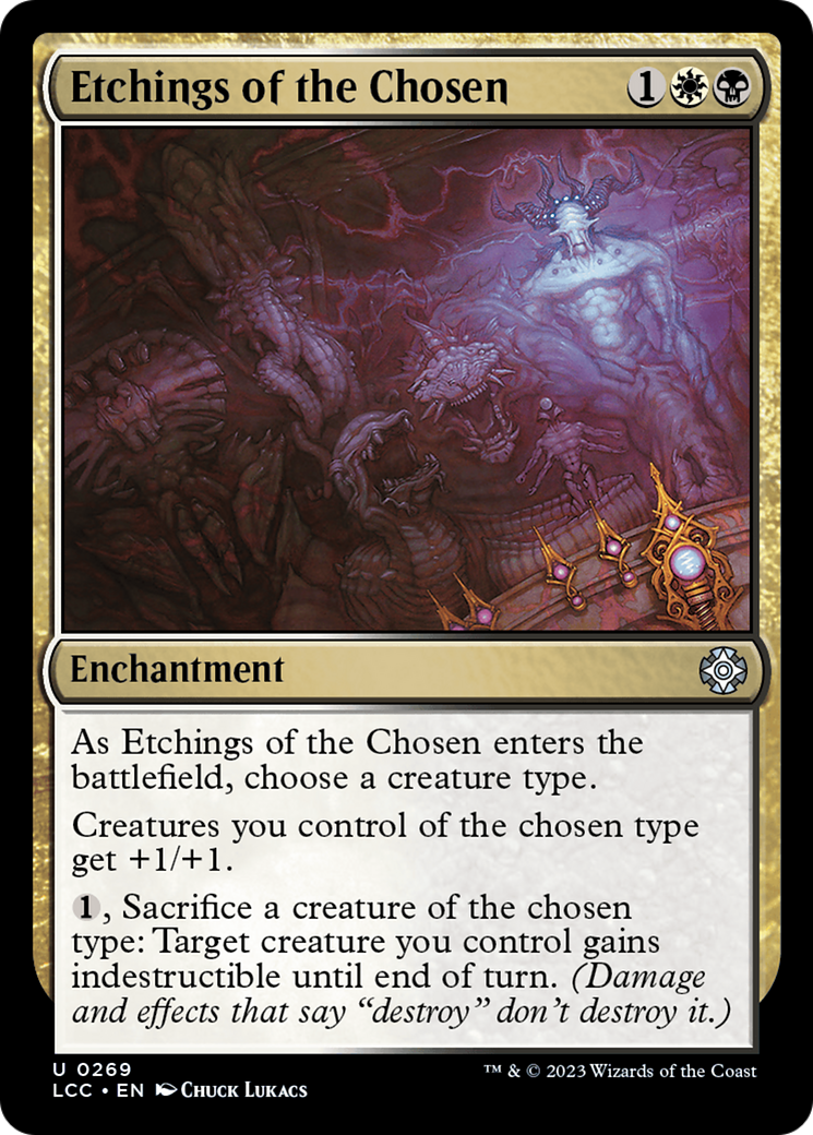 Etchings of the Chosen [The Lost Caverns of Ixalan Commander] | Chromatic Games