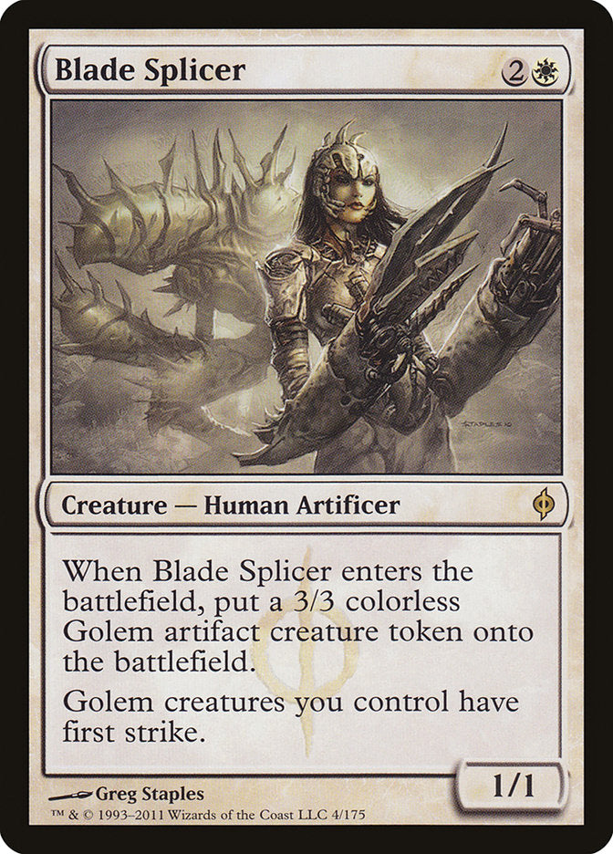 Blade Splicer [New Phyrexia] | Chromatic Games